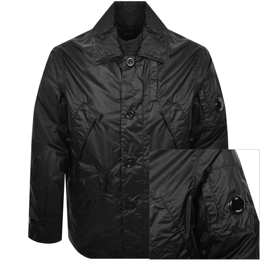 CP Company Medium Opal Jacket Black | Mainline Menswear us